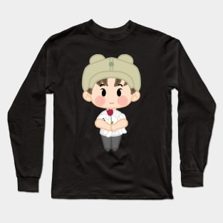 Taeyong NCT 127 Fanart The Link in Bangkok Long Sleeve T-Shirt